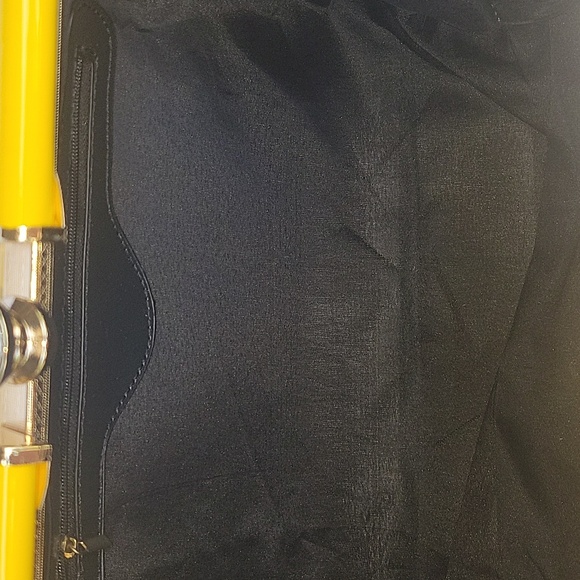 Beautiful mustard color bejeweled purse - Picture 5 of 5